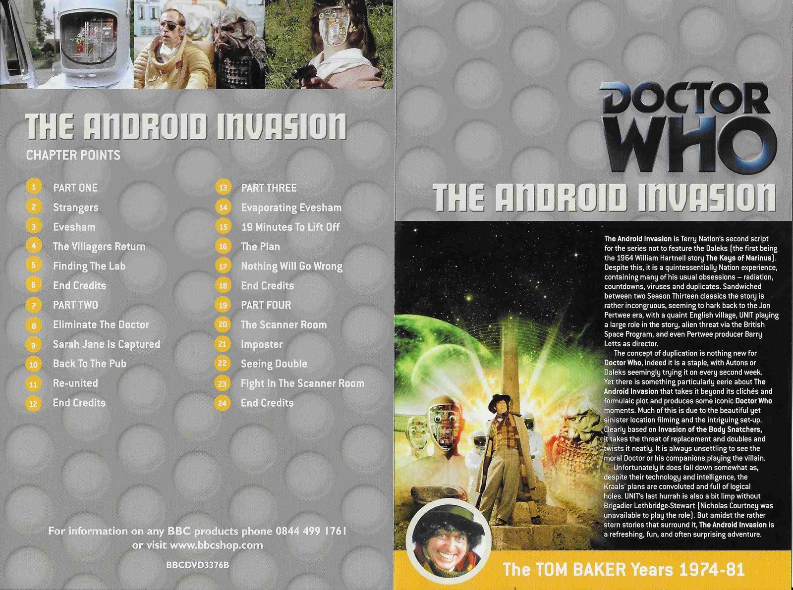 Inserts from BBCDVD 3376B